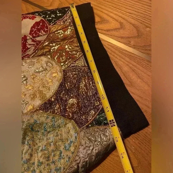 DOLCE & GABBANA JACQUARD PATCHWORK A-LINE MINI SKIRT 38 XS 2 0 MULTICOLOR $1490 - Picture 12 of 16